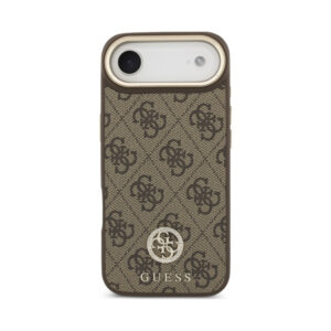 Coque iPhone Air Guess 4G Strass Logo MagSafe brune — visuel 3