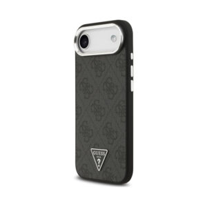 Coque iPhone Air Guess 4G Triangle Logo MagSafe noire — visuel 2