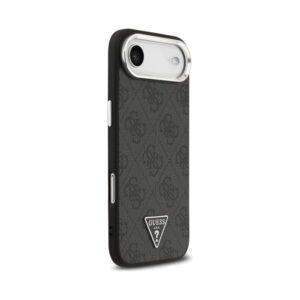 Coque iPhone Air Guess 4G Triangle Logo MagSafe noire — visuel 4