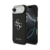 Coque iPhone Air Guess Grained Big 4G Classic Logo noire