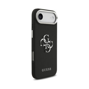 Coque iPhone Air Guess Grained Big 4G Classic Logo noire — visuel 4