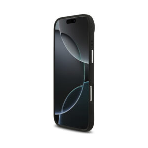 Coque iPhone Air Guess Grained Big 4G Classic Logo noire — visuel 5