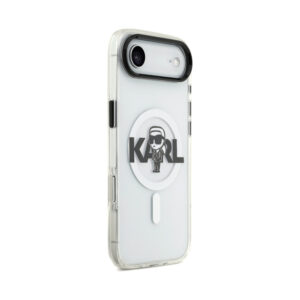 Coque iPhone Air Karl Lagerfeld IML Karl Sketch Logo MagSafe transparente — visuel 4
