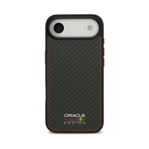 Coque iPhone Air Red Bull Kevlar Logo Matt MagSafe noire — visuel 3
