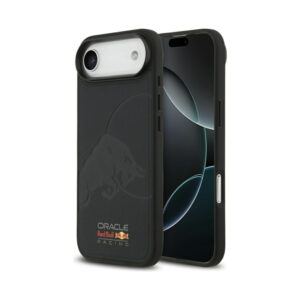 Coque iPhone Air Red Bull Meshed Debossed Bull MagSafe bleu marine