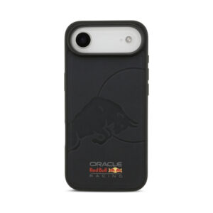 Coque iPhone Air Red Bull Meshed Debossed Bull MagSafe bleu marine — visuel 3