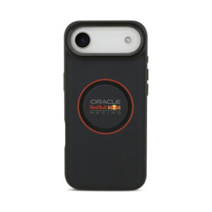 Coque iPhone Air Red Bull Meshed Red Ring & Metal Buttons MagSafe bleu marine — visuel 3