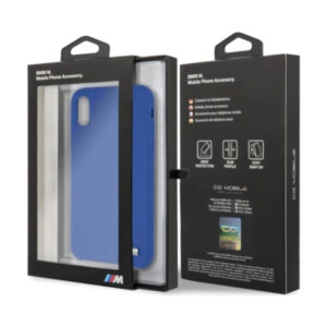 Coque iPhone X BMW Silicone M Collection bleue — visuel 4