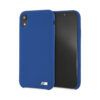 Coque iPhone Xr BMW Silicone M Collection bleue