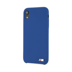 Coque iPhone Xr BMW Silicone M Collection bleue — visuel 2