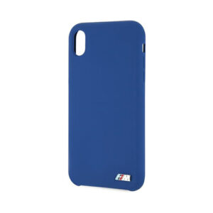 Coque iPhone Xr BMW Silicone M Collection bleue — visuel 3