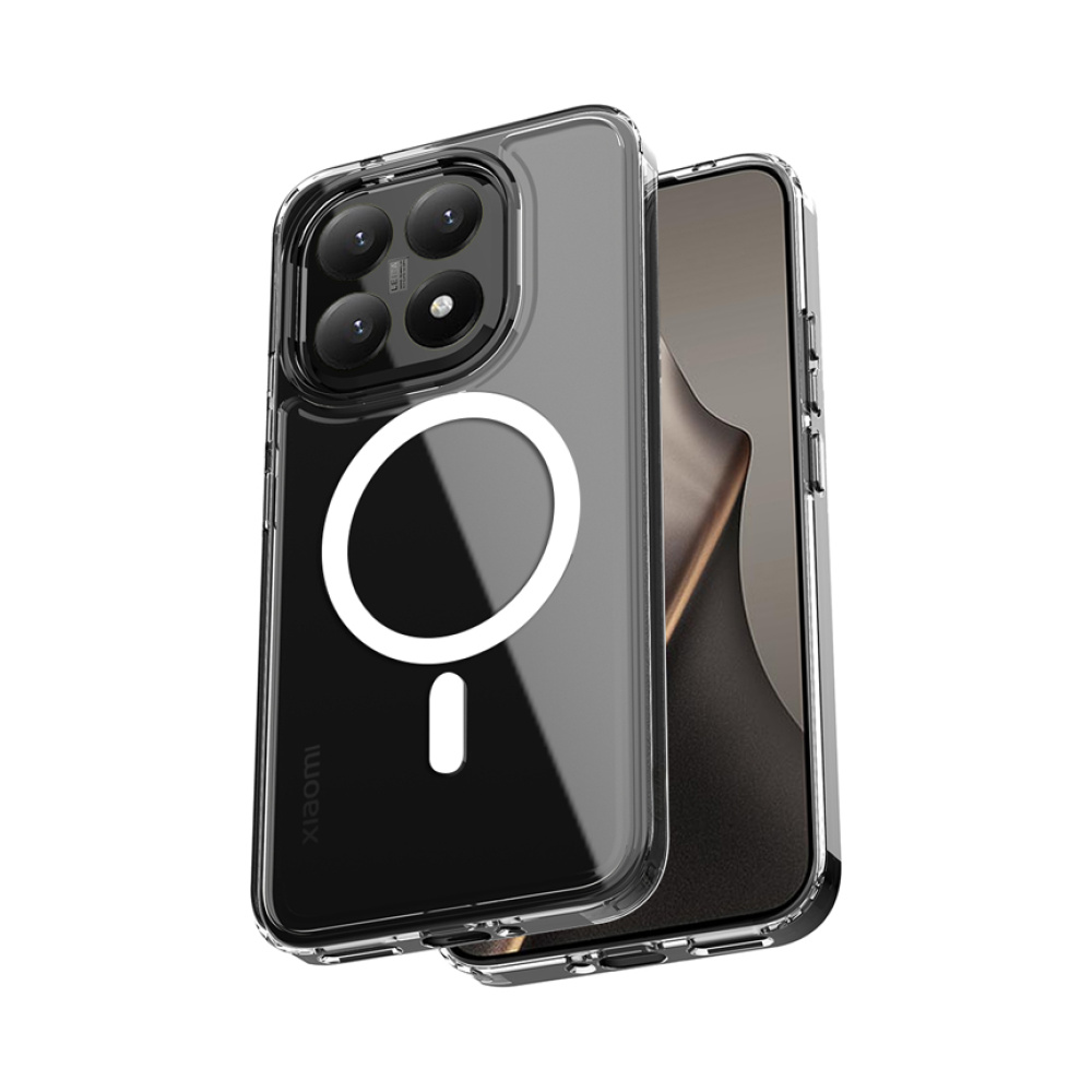 Coque Xiaomi 15T Hybrid Clear Magnetic Crong Transparent