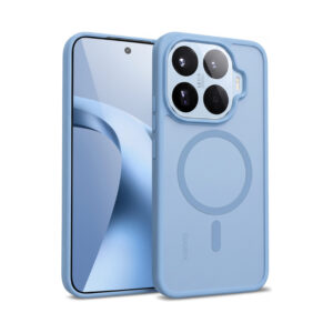 Coque Xiaomi 17T Hybrid Matte Magnetic Crong Bleu