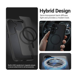 Coque Xiaomi 17T Hybrid Matte Magnetic Crong Bleu — visuel 3