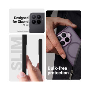Coque Xiaomi 17T Hybrid Matte Magnetic Crong Violet — visuel 2