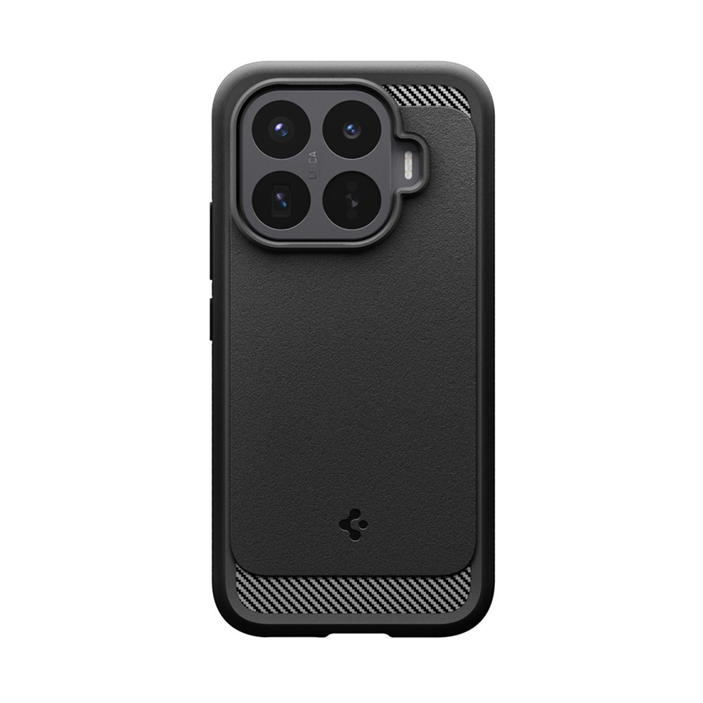 Coque Rugged Armor Spigen pour Xiaomi 17T Pro noir mat
