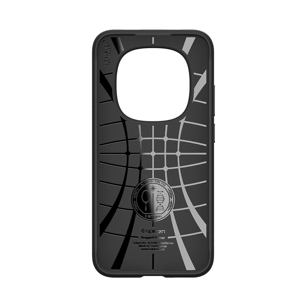 Coque Rugged Armor Spigen pour Xiaomi Redmi Note 15 Pro 5G noir mat — visuel 2