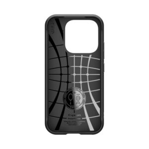 Coque Rugged Armor Spigen pour Xiaomi 17 noir mat — visuel 3