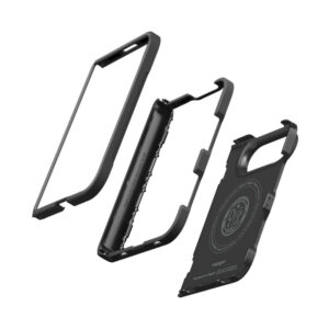 Coque iPhone Duo Spigen Slim Armor Pro S MagFit Noir — visuel 5