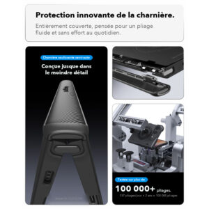 Coque iPhone Duo Spigen Slim Armor Pro S MagFit Noir — visuel 10