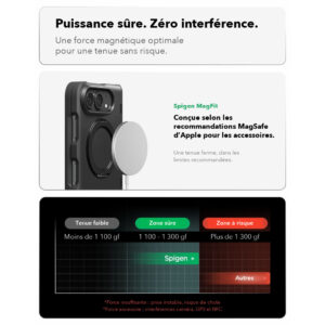 Coque iPhone Duo Spigen Slim Armor Pro S MagFit Noir — visuel 13