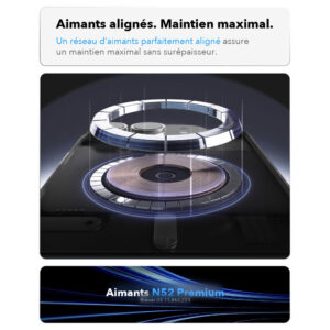 Coque iPhone Duo Spigen Slim Armor Pro S MagFit Noir — visuel 14