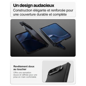 Coque iPhone Duo Spigen Tough Armor Pro MagFit Noir — visuel 4