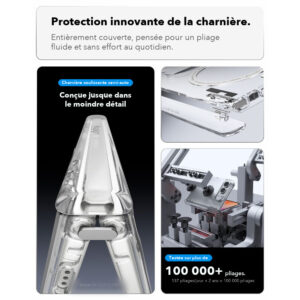 Coque iPhone Duo Spigen Ultra Hybrid Pro Transparente — visuel 7