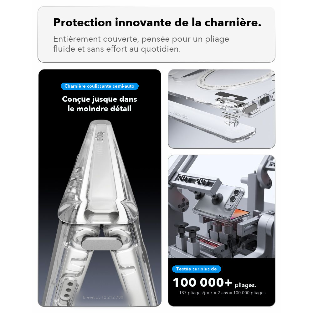 Coque iPhone Duo Spigen Ultra Hybrid Pro Transparente — visuel 7