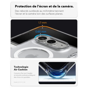 Coque iPhone Duo Spigen Ultra Hybrid Pro MagFit Blanc — visuel 13