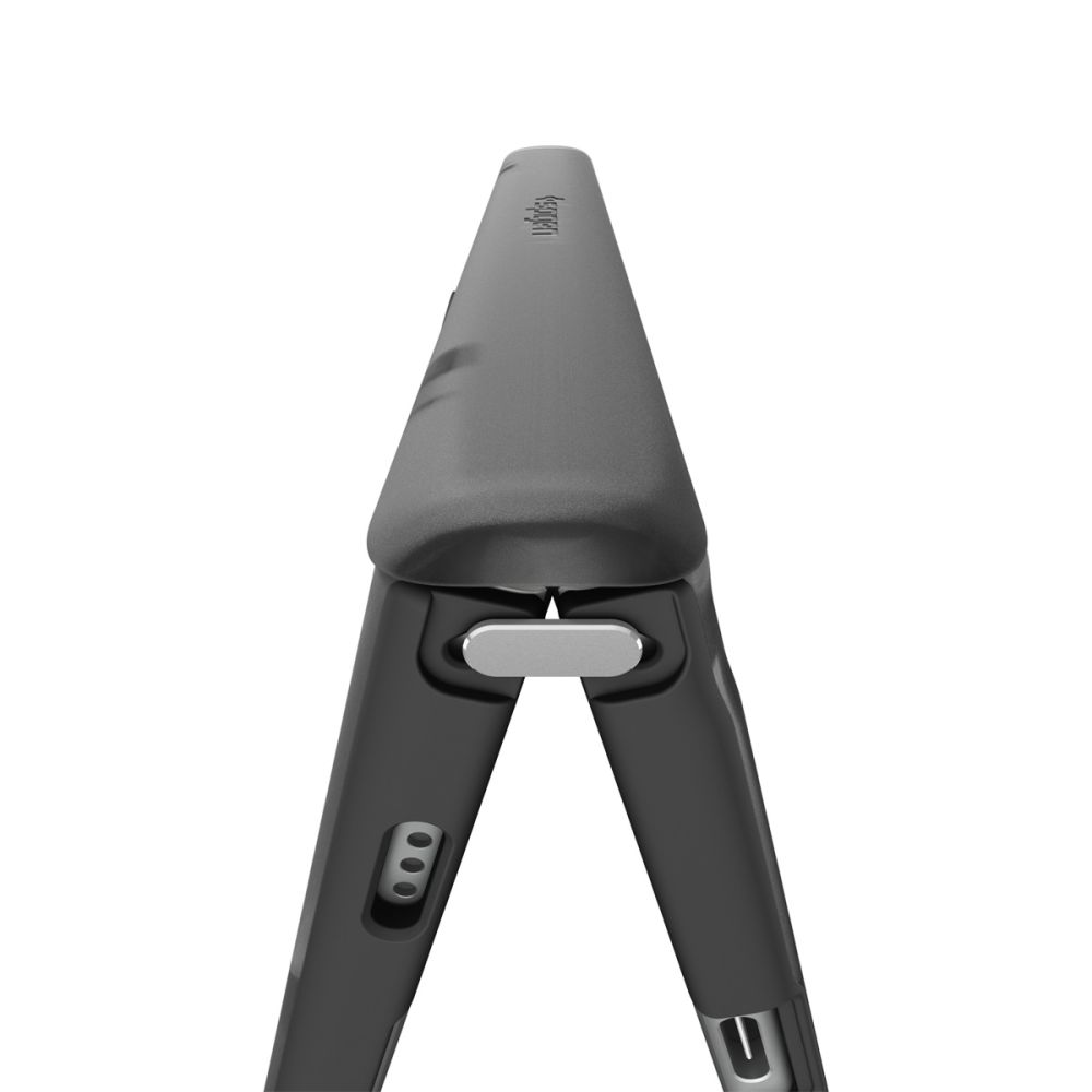 Coque iPhone Duo Spigen Ultra Hybrid Pro MagFit Noir givré — visuel 4