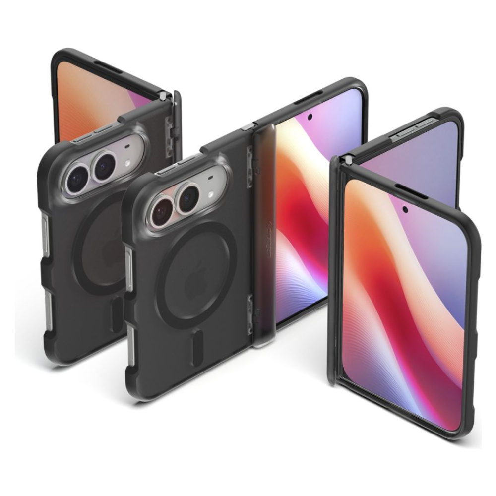 Coque iPhone Duo Spigen Ultra Hybrid Pro MagFit Noir givré — visuel 7