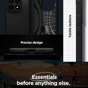 Coque Rugged Armor Spigen pour Xiaomi 15T noir mat — visuel 3